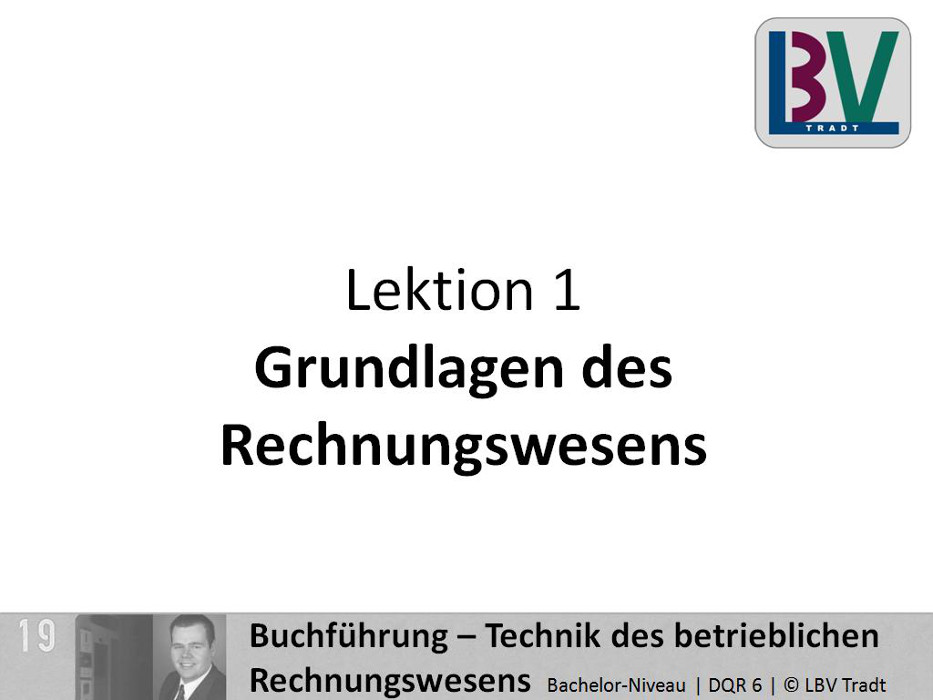 Buchführung für Bachelor-Studierende an Hochschulen [L01-L20]