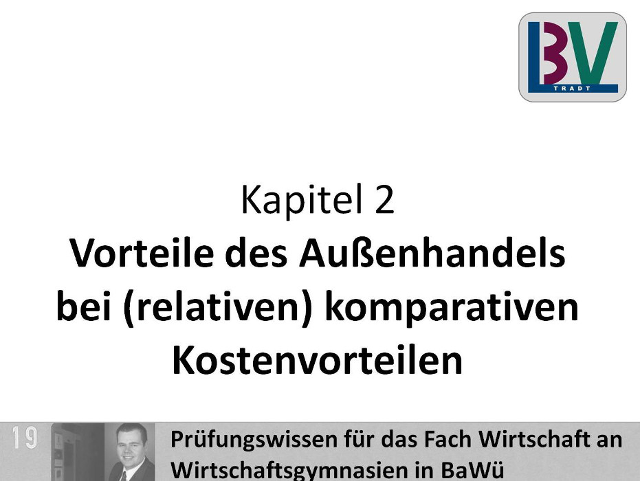 Komparative Kostenvorteile [WG K02 T02]